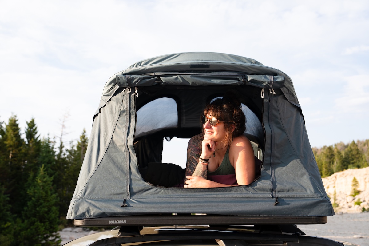 Camping in Wyoming in the Thule Approach
