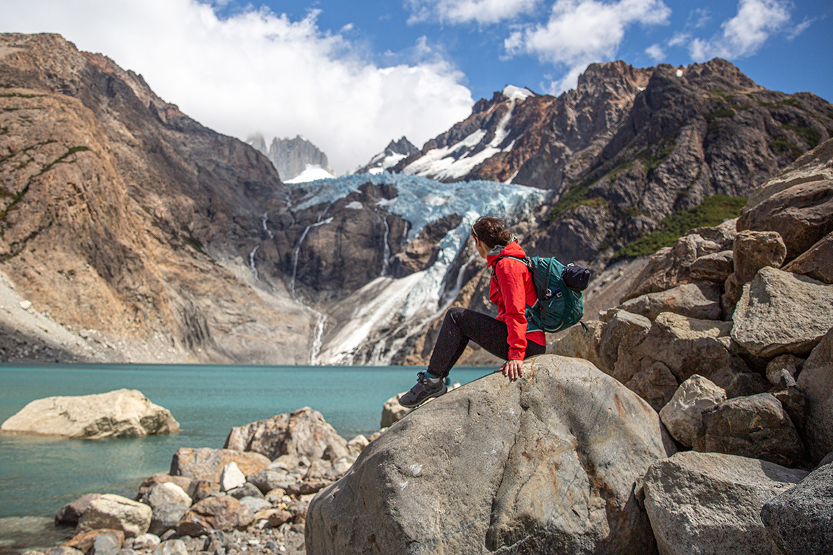 Women's daypack (Osprey Tempest in Patagonia)