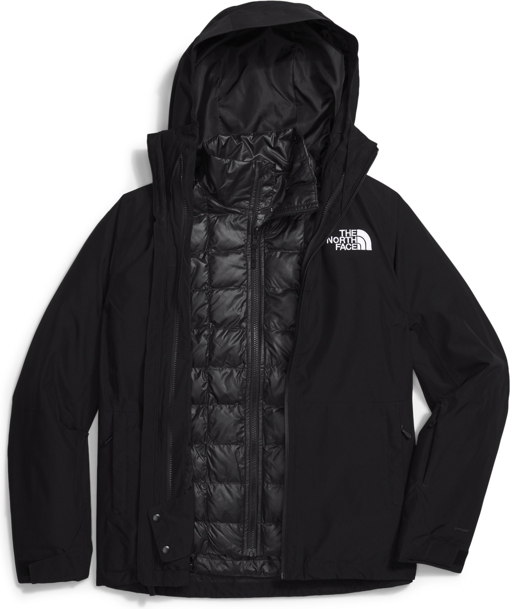 The North Face ThermoBall Snow Triclimate women's snowboard jackets