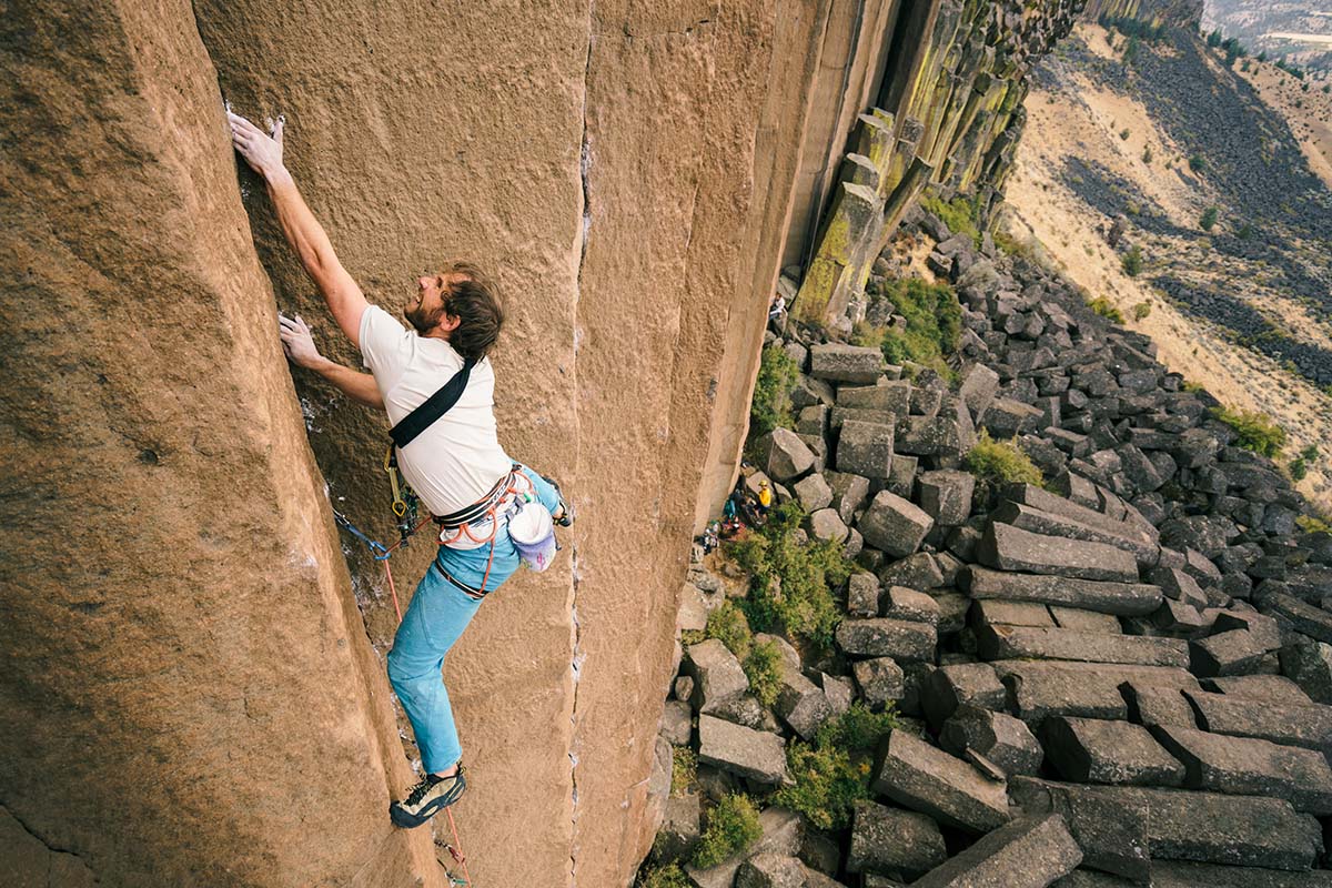 climbing (header) Rock Climbing Trout Creek