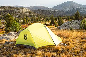 Nemo Dagger Osmo 2P tent (set up in Wyoming's Wind River Range)