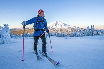 Patagonia SnowDrifter Jacket (skinning in Oregon backcountry)